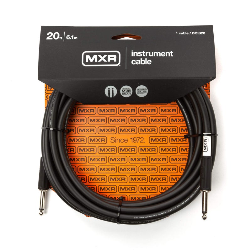 MXR Standard Instrument Cable 20 ft|6.1 m (DCIS20) - Image 1